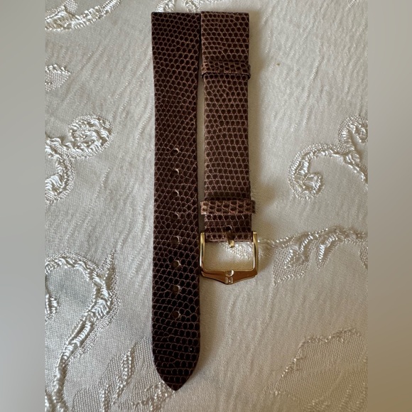 Other - Hirsch Lizard Watch Strap 17mm Brown